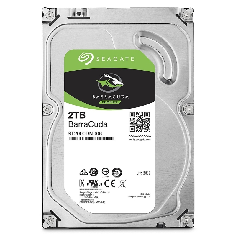 HDD SEGATE BARRACUDA 2TB 3.5 SATA