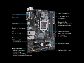 SCHEDA MADRE ASUS PRIME H310M-A SK 1151 M2 SERIE 8